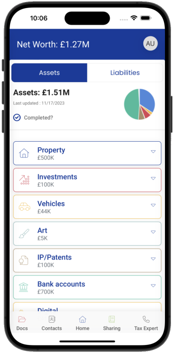 Estate Planning Overview Tool